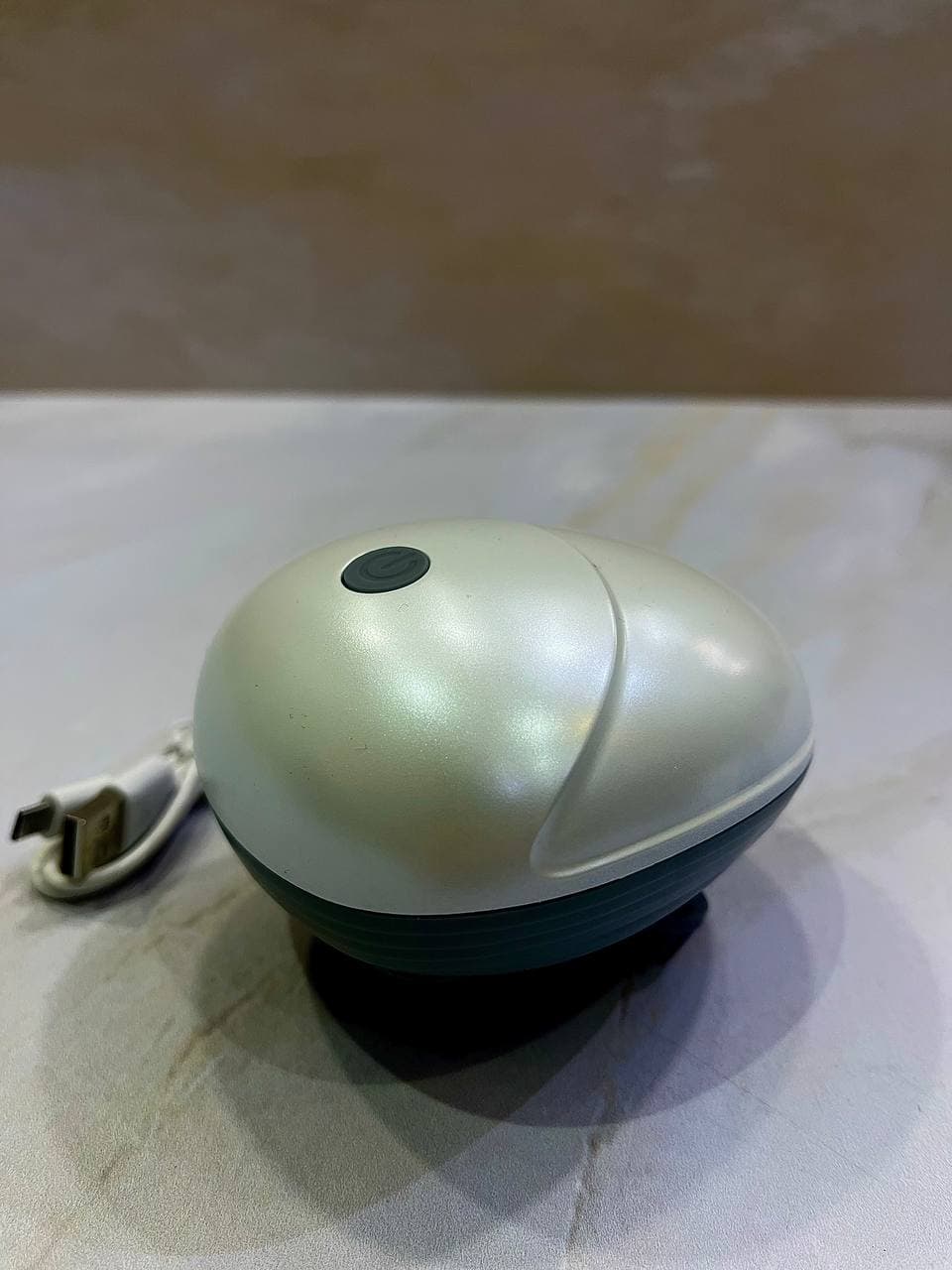 ماساژور شارژی سر اسکالپ تخم مرغی جعبه مشکی Scalp massager مدل Cost-701