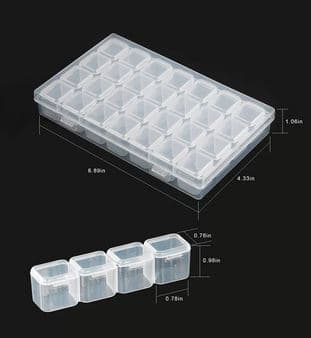 ظرف دیزاین ناخن دونه های 4 عددی