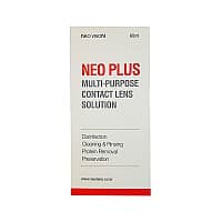 محلول شستشوی لنز نئوپلاس نئو ویژن 60 میلی | از بین برنده آلودگی لنز