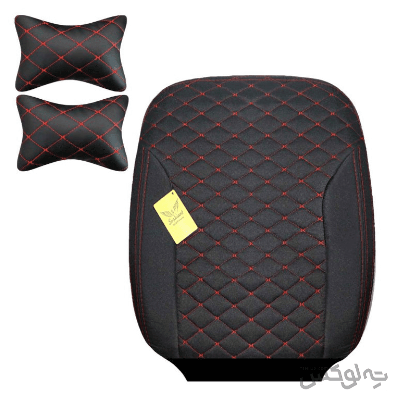 روکش صندلی پژو 207 پارچه ای برند سوشیانت مدل آبشار به همراه پشت گردنی