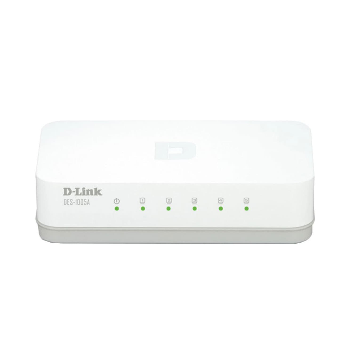 سوییچ 5 پورت مگابیت و دسکتاپ دی لینک مدل DES-1005C