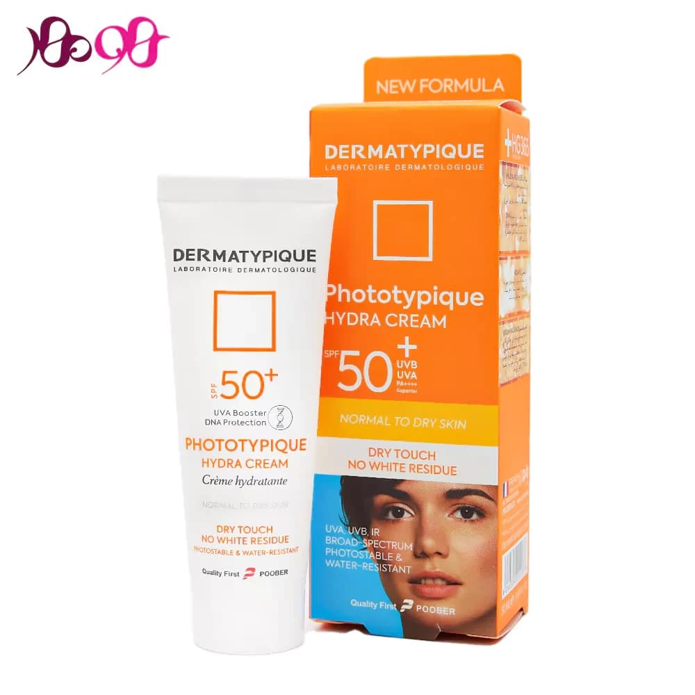 ضد آفتاب بی رنگ پوست خشک درماتيپیک - DERMATYPIQUE
