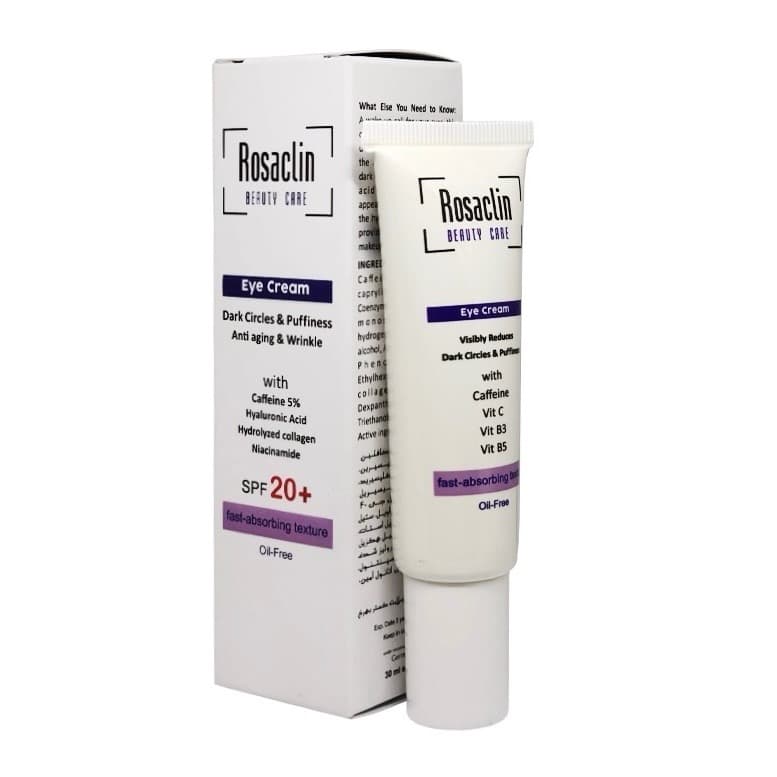 کرم دور چشم ضد پف رزاکلین حجم 30ml