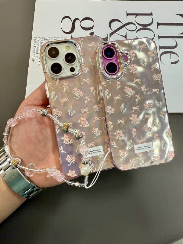 قاب دفورمه گل رز هولوگرامی