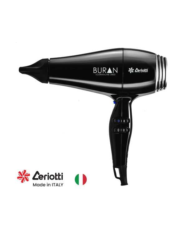 سشوار 2200 وات مشکی سریوتی Ceriotti مدل BURAN