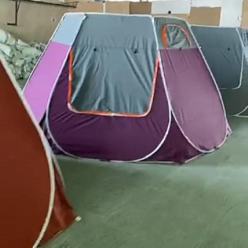 چادر مسافرتی 18 نفره ضد آب شش ضلعی سایه بان دار جنس برنو برزنتی