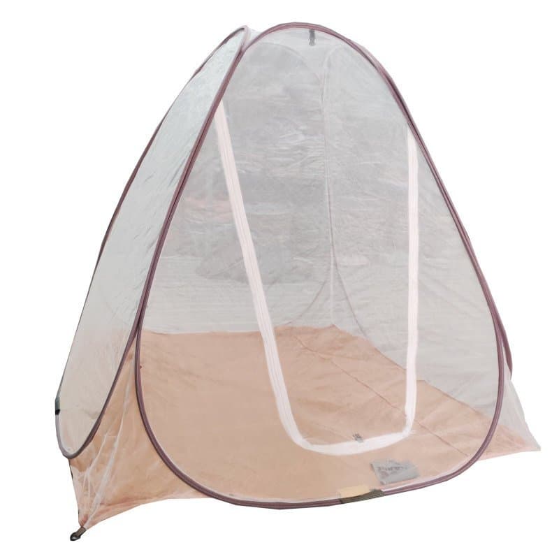 پشه بند مسافرتی 12نفره کف ضخیم تور حریر ریزبافت درجه یک