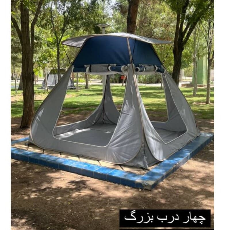 چادر مسافرتی و الاچیق 8نفره ریپس مناسب کمپ سفر ماشین و ارتفاع بلند کد 1