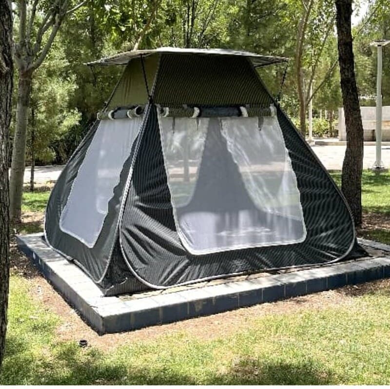 چادر مسافرتی و الاچیق 8نفره ریپس مناسب کمپ سفر ماشین جنگل خیمه تجهیزات کد 1