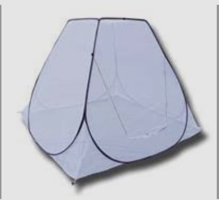 پشه بند ۸ نفره فنری مدل کله اسکلتی (سایز 250در250سانتی متر)