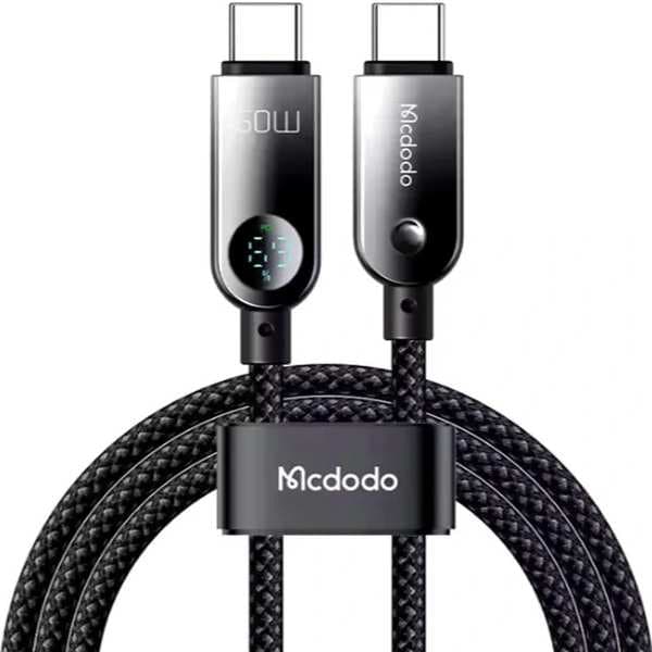 کابل فست شارژ تایپ سی به تایپ سی 60 وات 1.2 متری مک دودو CA-478