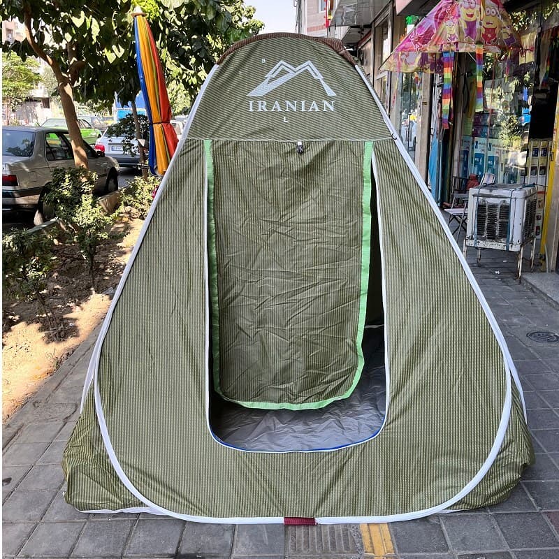 چادر مسافرتی و خیمه 8نفره فنری سایز استاندارد مناسب کمپ افرود جنگل کد7