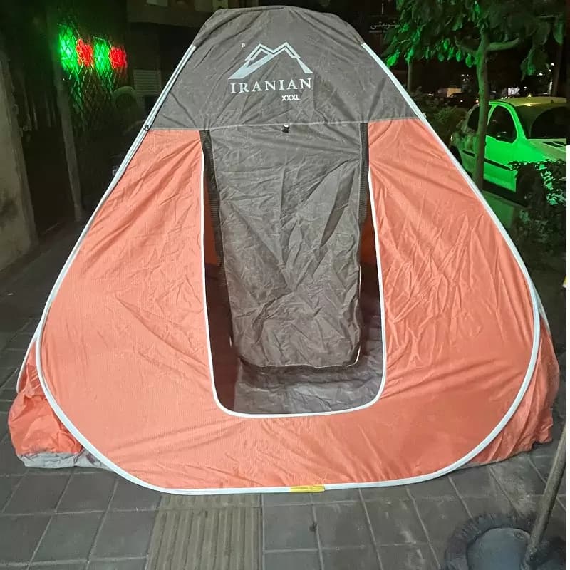 چادر مسافرتی 12 نفره مدل برنو کف ضخیم ارتفاع افرود کمپ جنگل سفر کوه ماشین کد53