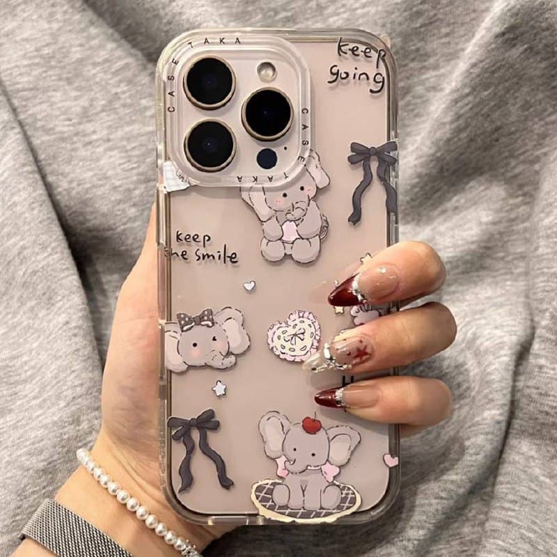 قاب بچه فیل خوشحال