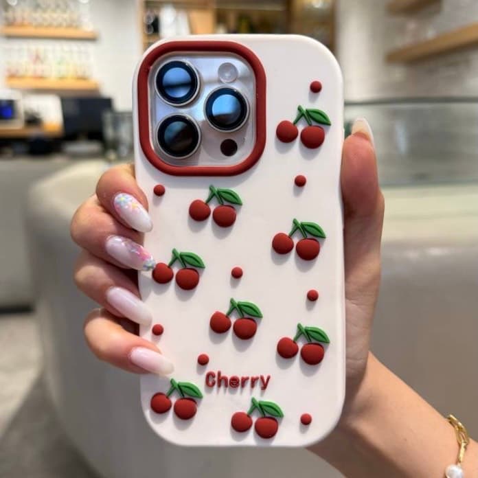 قاب سیلیکونی آلبالو ریز