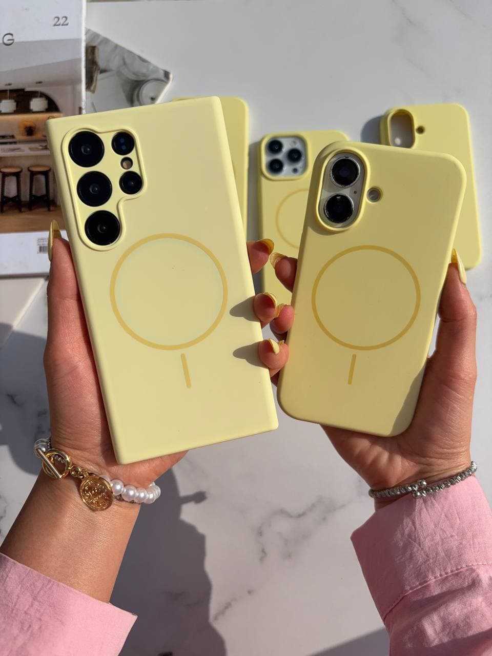 سیلیکونی مگ سیف لیمویی