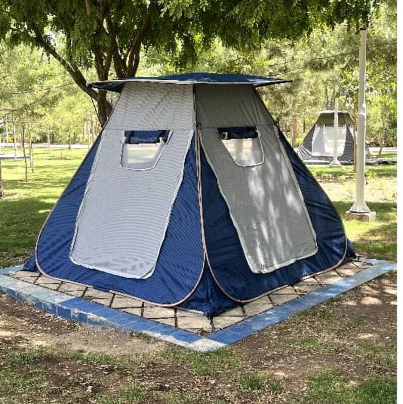 چادرمسافرتی و الاچیق 8نفره ریپس کمپ سفر ماشین پژو پراید سمند ساینا رانا کد 2