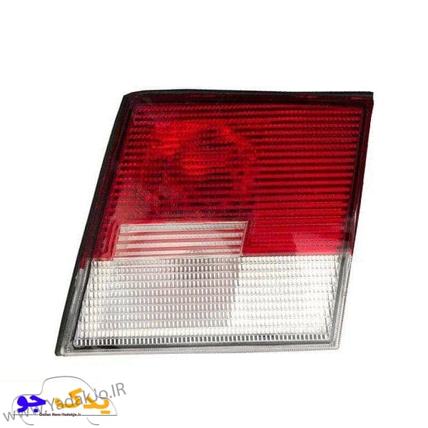 چراغ خطر سمند قدیم جمع ساز روی درب صندوق