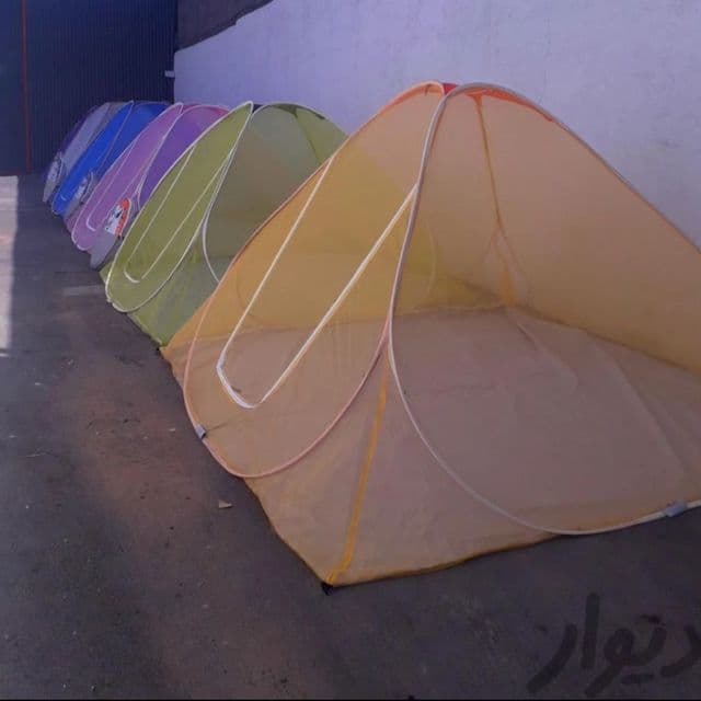 پشه بند 8 نفره تولید شد حریر درجه یک