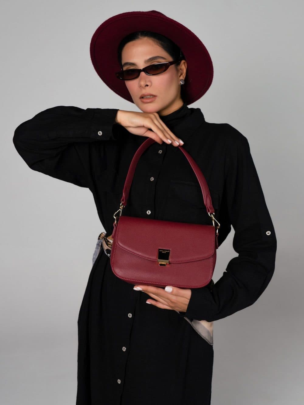 کیف دوشی زنانه دیویدجونز مدل CM7204