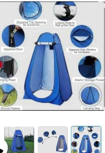 چادر حمام و توالت صحرایی برنو برزنت ضد اب