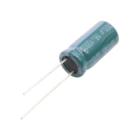 خازن الکترولیتی 1000uF / 16V تایوانی مارک TAICON با طول عمر بالا