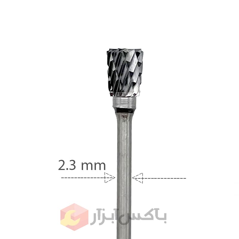 فرز فرم الماس دو شیار گلدانی 6 میلی ساق 2 (N)