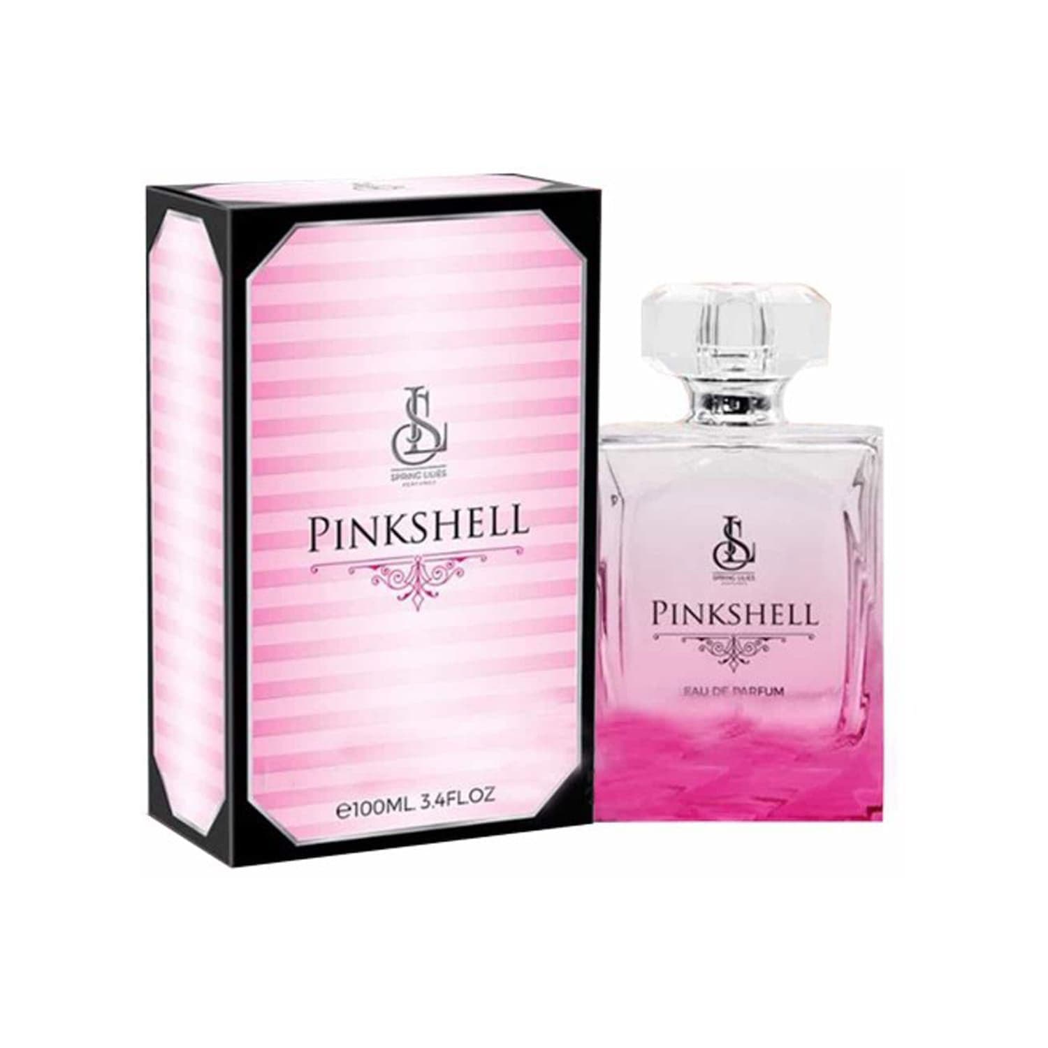 ادو پرفیوم زنانه اسپرینگ لیلیز مدل Pinkshell حجم 100 میلی لیتر با پکیج Soft