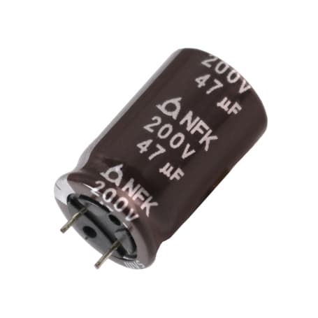 خازن الکترولیتی 47uF / 200V کره ای مارک (SLC) SAMYOUNG