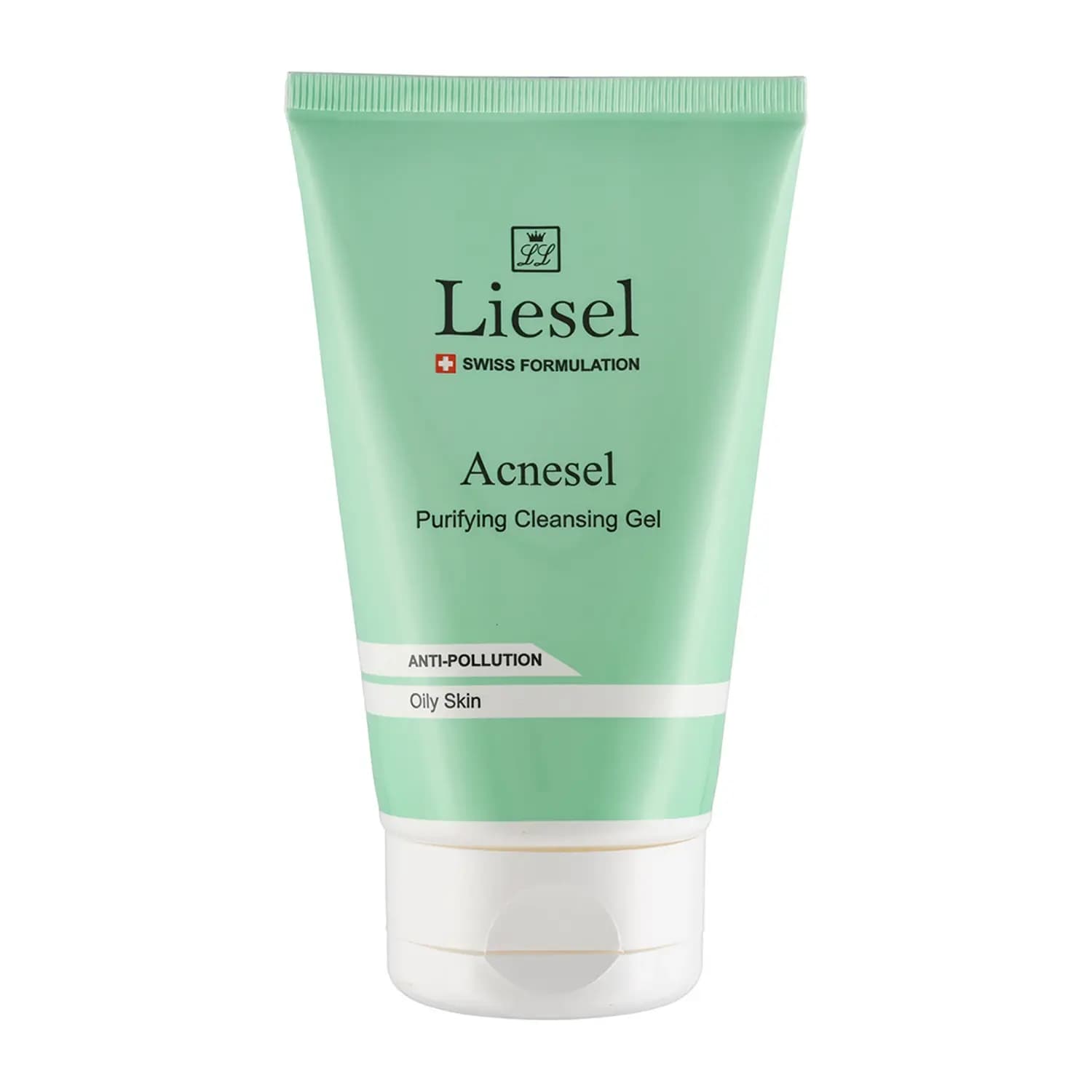 ژل شستشو صورت لایسل مدل آکنه سل مناسب پوستهای چرب و مستعد آکنه حجم 150 میلی لیتر