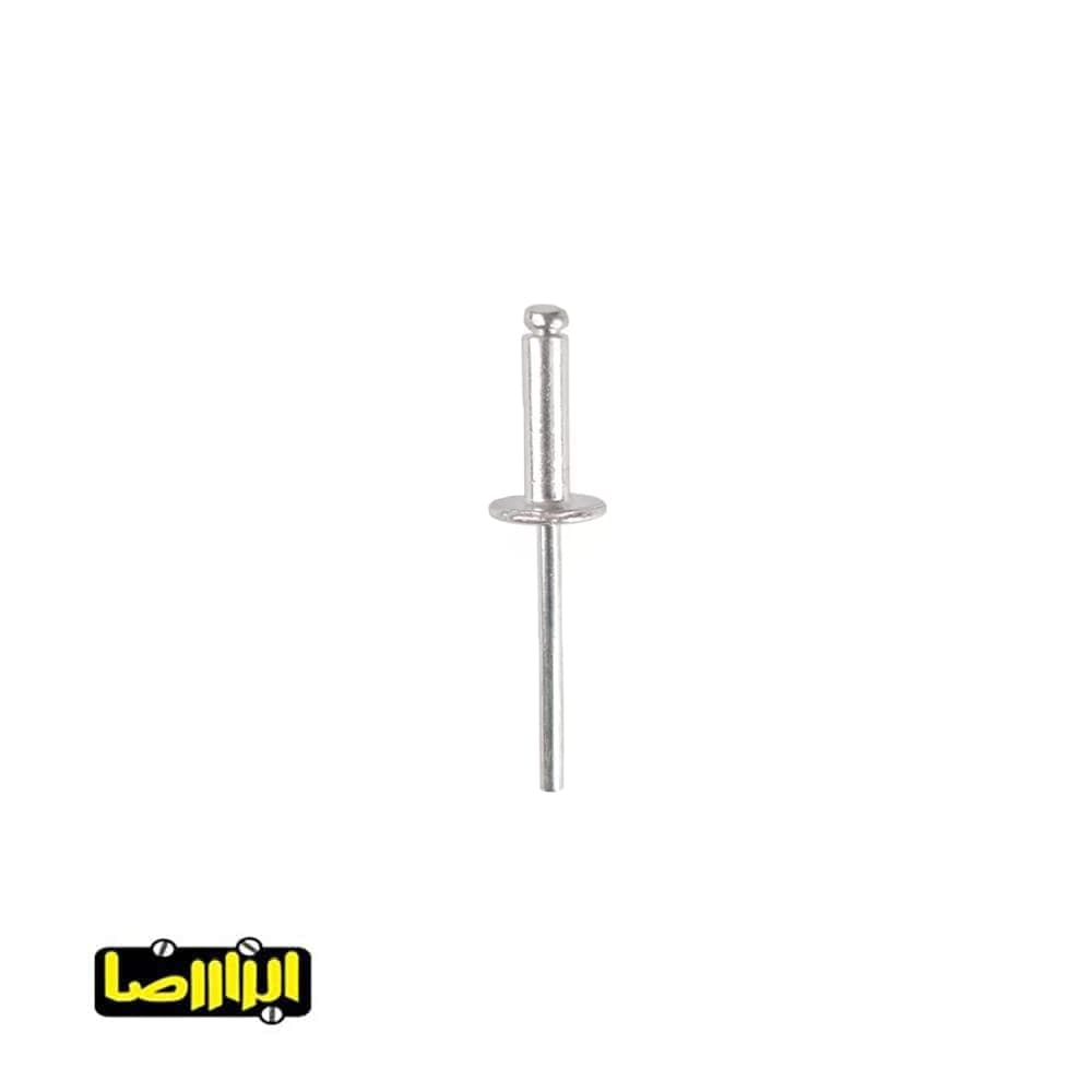 بسته 500 عددی میخ پرچ سر پهن متحد 18*5