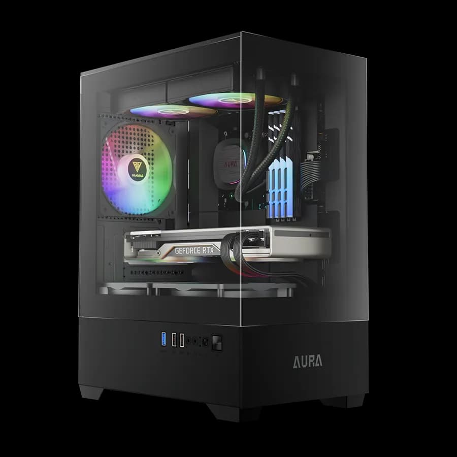 کیس گیمینگ گیم دیاس Gamdias AURA GC9M ARGB Black