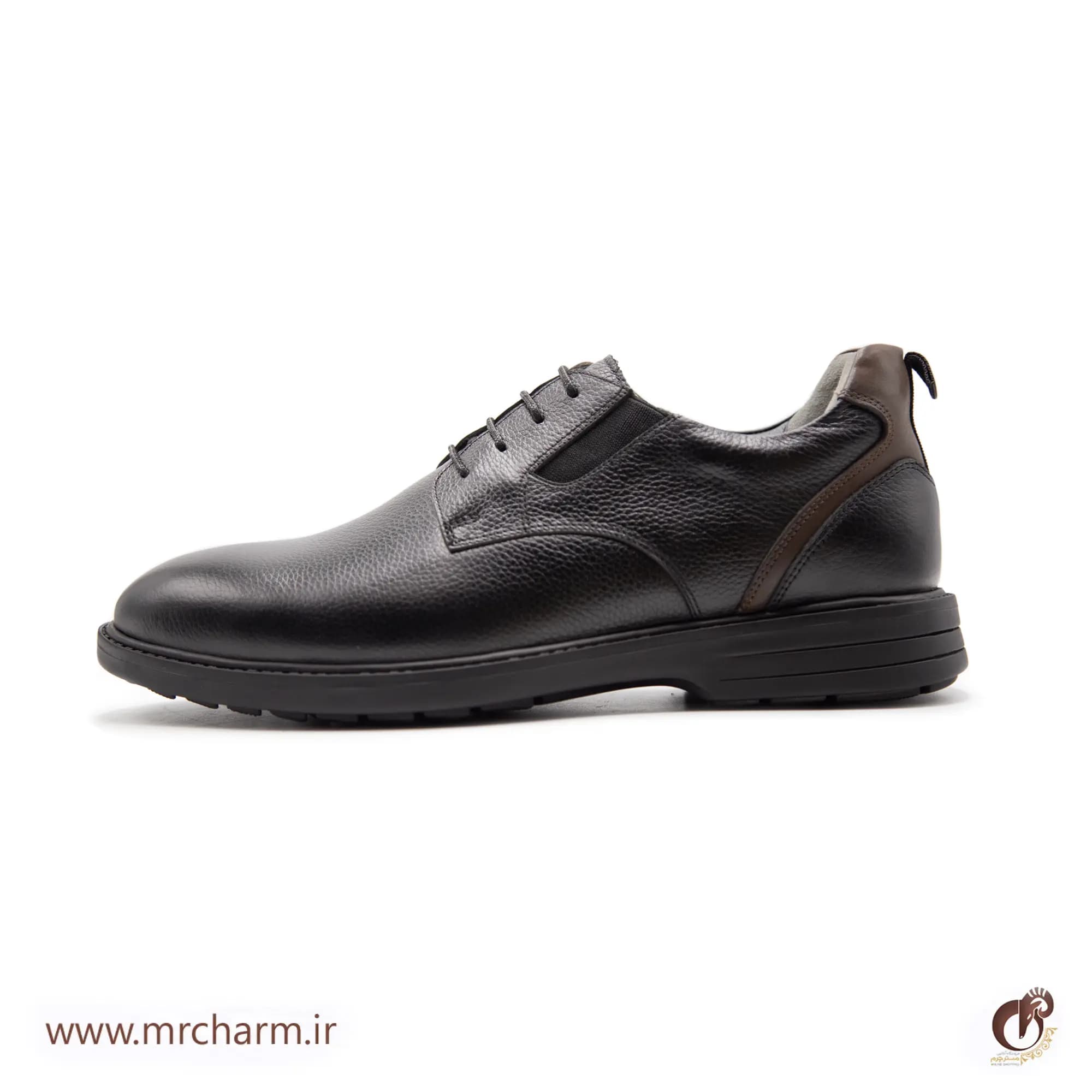کفش چرم اداری مردانه mrc117-19