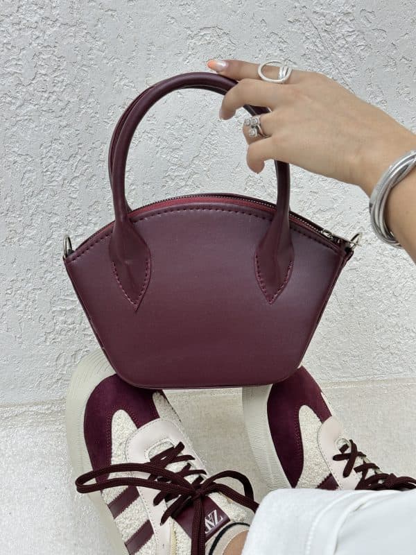 کیف دسته دار گلدونی