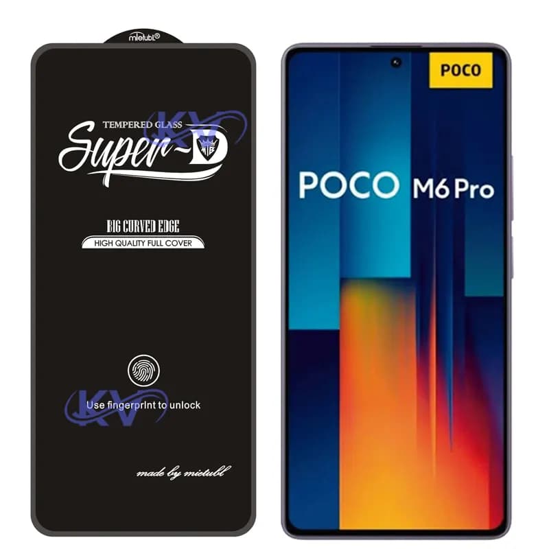 گلس میتوبل Xiaomi Poco M6 Pro 4G مدل SuperD