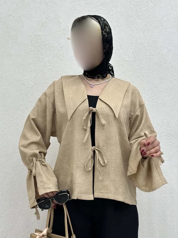 کت یقه خرگوشی آستین گت