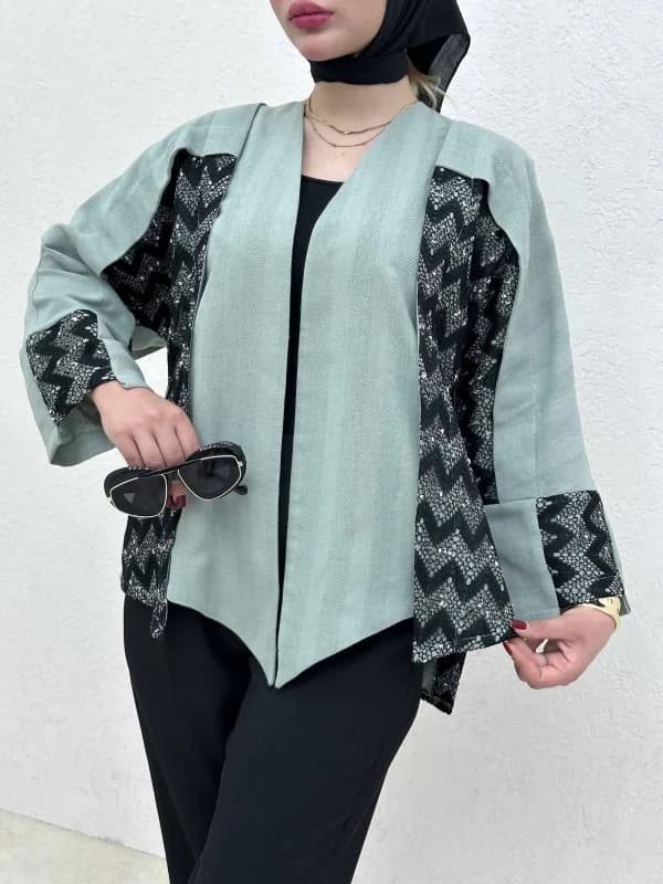 کت تک گیپور دار cherry