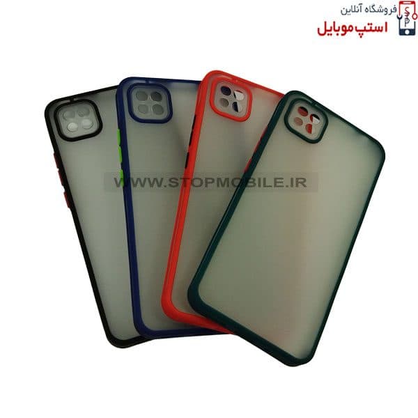 قاب گوشی شیائومی XIAOMI POCO C3 مدل پشت مات محافظ لنز دار