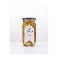 زیتون سبز شکم پر با هویج اولیویا 200 گرم