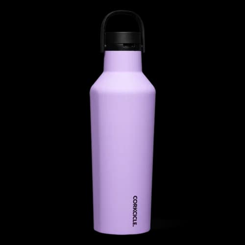 بطری آب سرد و گرم نگهدارنده کورکسیکل بنفش Corkcicle Series A Sport Canteen, 946 ml-lilac