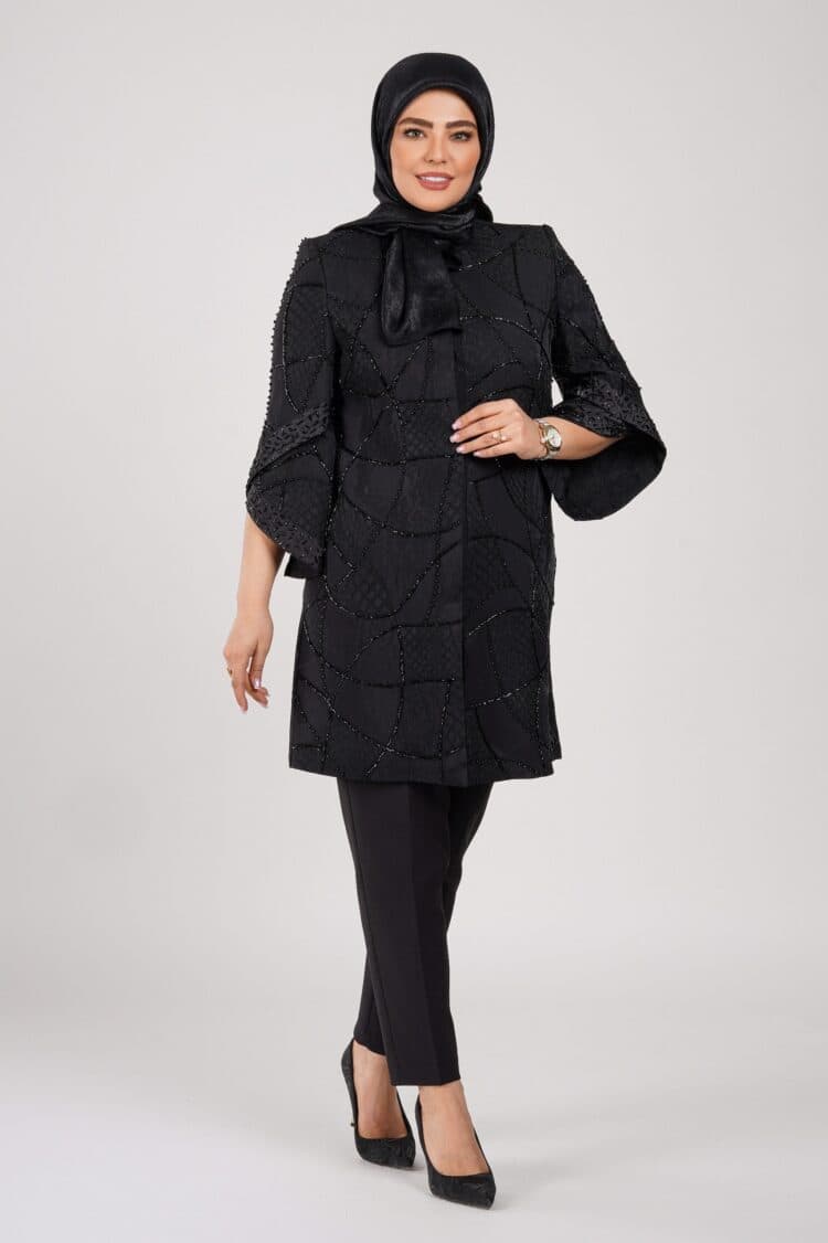 مانتو مجلسی کد-۱۶۷۳