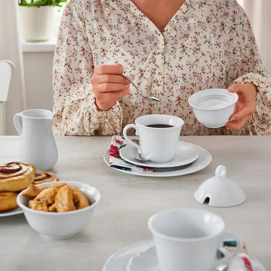 ظرف شکر ایکیا UPPLAGA سفید