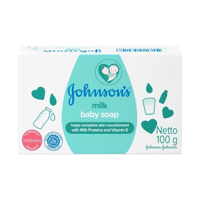 صابون بچه جانسون مدل Milk