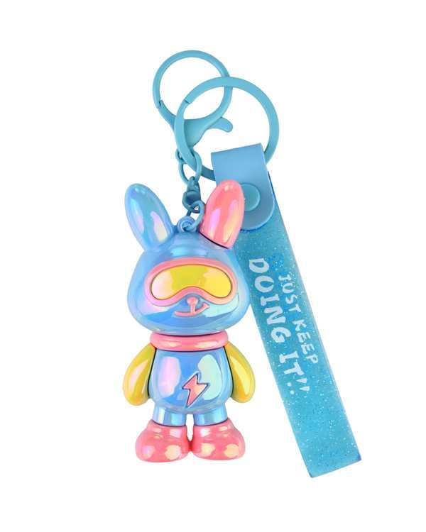 جاکلیدی بچگانه آبی دلربا مدل خرگوش