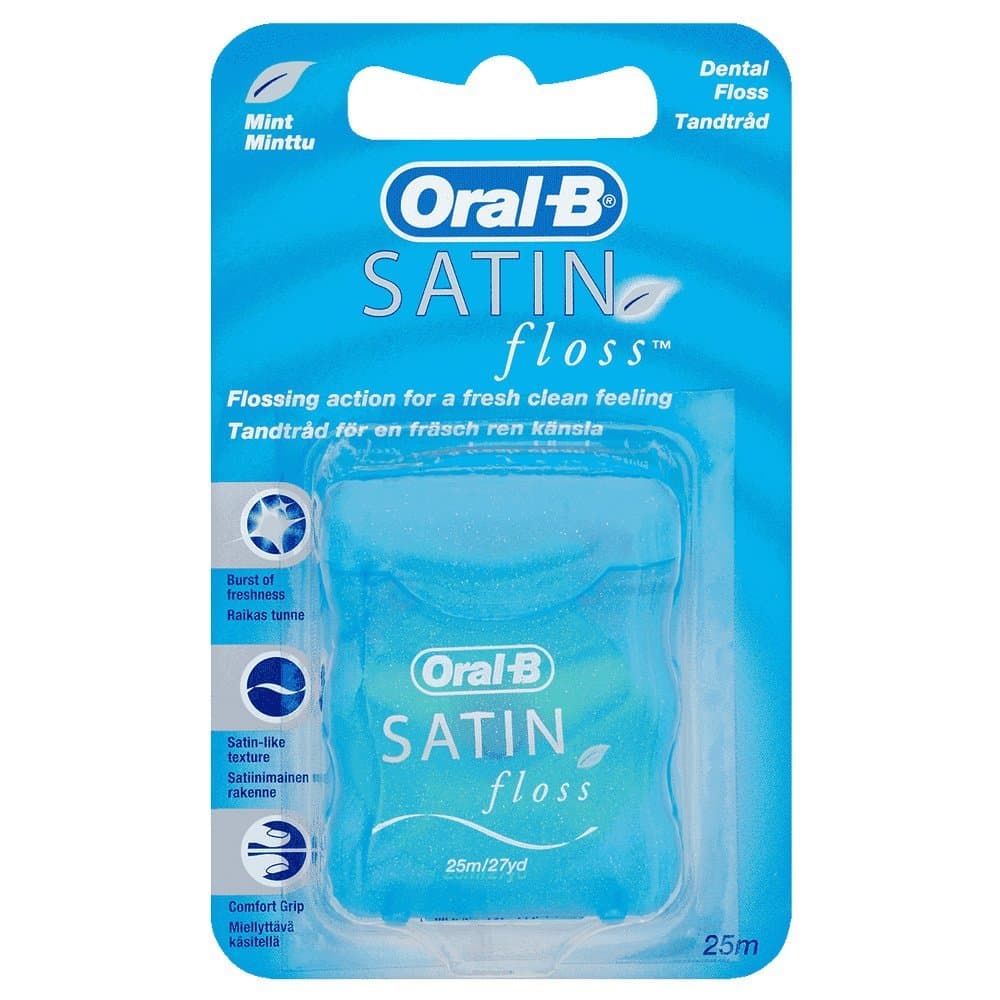 نخ دندان اورال بی مدل satin floss
