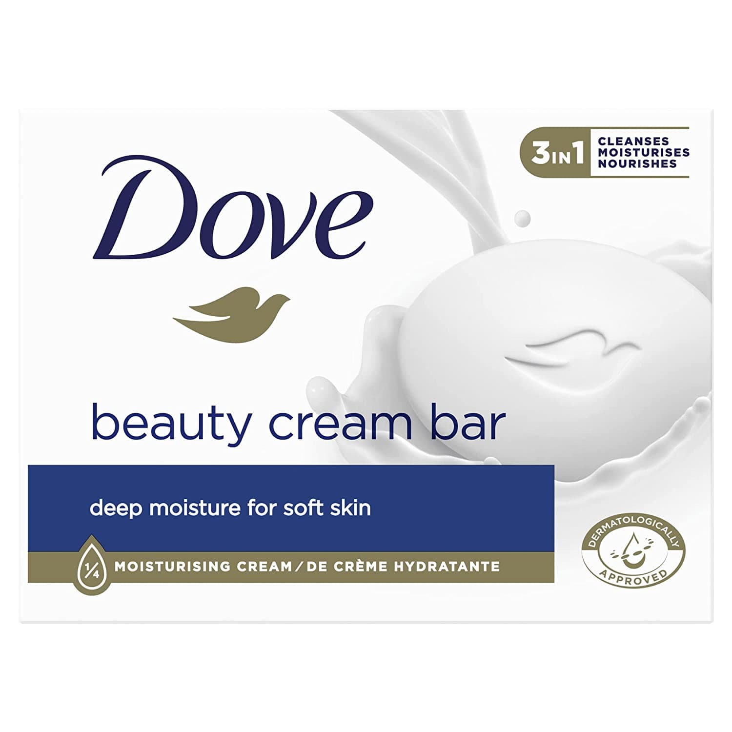 صابون شیر داو مدل Beauty Cream Bar