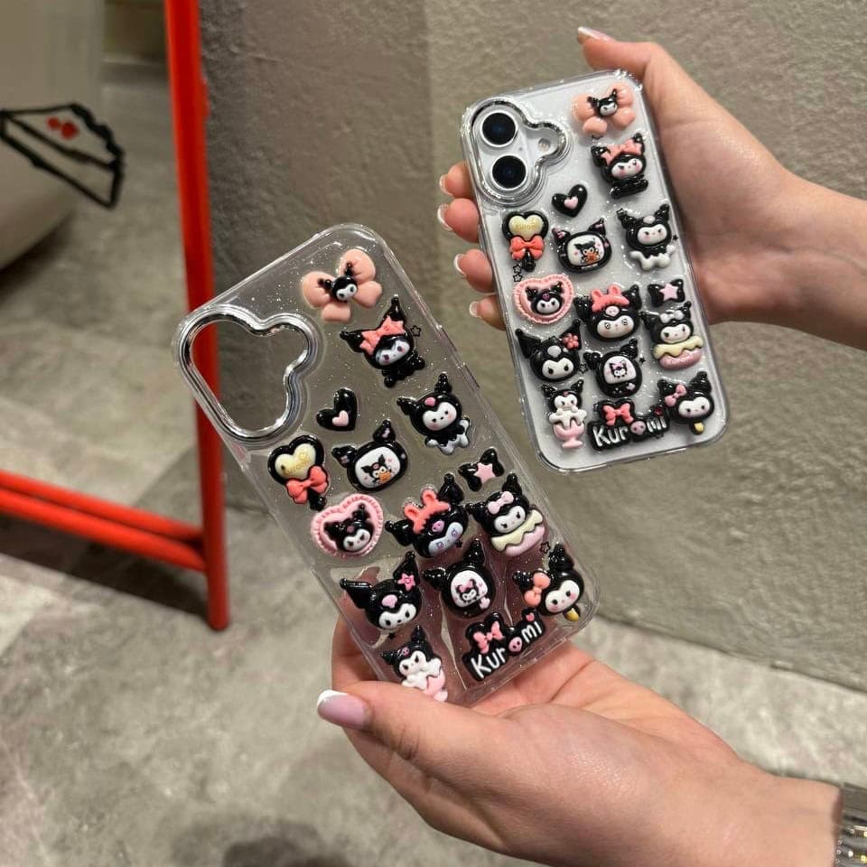 قاب آیفون کرومی برجسته