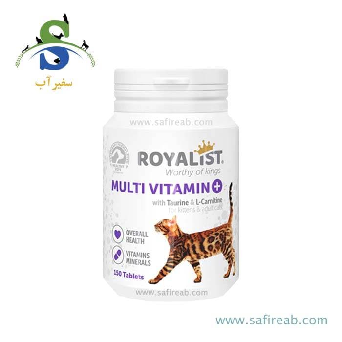 قرص مولتی ویتامین گربه (۱ ، ۵ ، ۱۰ عددی) رویالیست