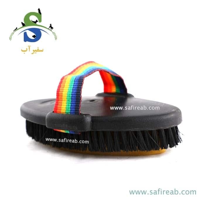 برس ابردار بدن اسب