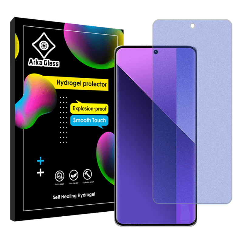 محافظ صفحه نمایش مات ضد اشعه آبی گوشی شیائومی Redmi Note 13 Pro Plus آرکا گلس مدل Tough